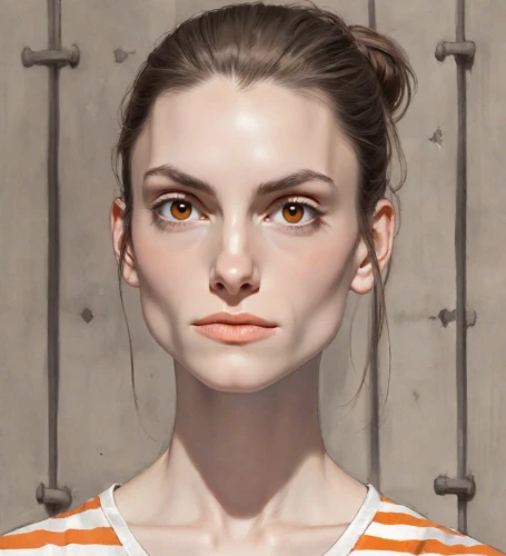 digital painting,woman face,woman's face,portrait of a girl,face portrait,girl portrait,woman portrait,portrait background,world digital painting,artist portrait,prisoner,young woman,female face,portrait of a woman,bloned portrait,orange,portrait,female portrait,illustrator,female model,Digital Art,Comic