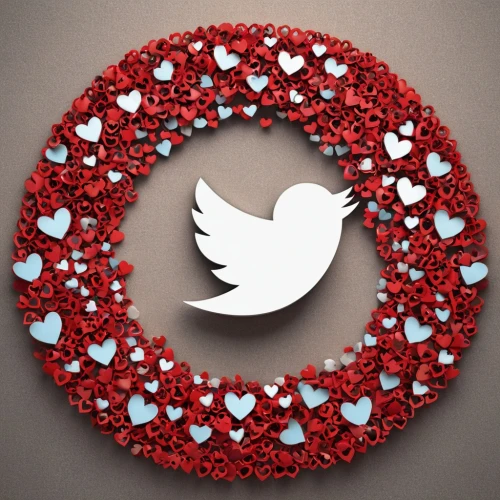 wreath vector,heart background,twitter logo,wreaths,christmas wreath,wreath,heart clipart,twitter wall,christmas wreath on fence,heart icon,twitter pattern,valentines day background,saint valentine's day,valentine background,christmas background,social media icon,holly wreath,tweet,tweets,flower wall en,Photography,General,Realistic