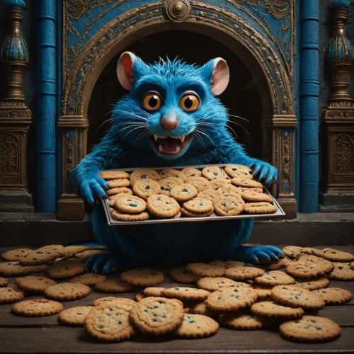 cookie,cookies,cookie jar,anthropomorphized animals,bake cookies,disney character,baking cookies,gourmet cookies,cookies and crackers,ratatouille,stitch,cute cartoon character,jammie dodgers,digital compositing,koeksister,pâtisserie,whimsical animals,cutout cookie,stack of cookies,financier,Photography,General,Fantasy