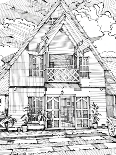 house drawing,house floorplan,floorplan home,wooden house,timber house,houses clipart,stilt house,house shape,straw roofing,garden elevation,house facade,wooden houses,house front,chalet,stilt houses,exterior decoration,residential house,traditional house,architect plan,two story house,Design Sketch,Design Sketch,None