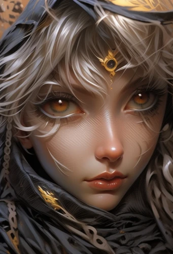 fantasy portrait,fantasy art,priestess,sorceress,the enchantress,zodiac sign libra,heroic fantasy,female warrior,artemisia,world digital painting,medusa,elven,mystical portrait of a girl,warrior woman,tears bronze,fantasy woman,ancient egyptian girl,seven sorrows,golden mask,sci fiction illustration