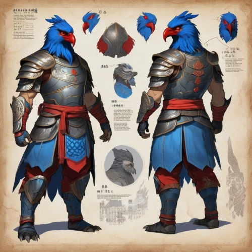 knight armor,male character,concept art,fantasy warrior,iron mask hero,heavy armour,massively multiplayer online role-playing game,armored animal,blacksmith,half orc,breastplate,kobold,armored,grenadier,barbarian,armor,breeding bird,nordic bear,garuda,gryphon,Unique,Design,Character Design