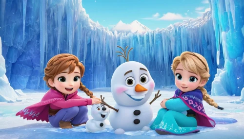 frozen,olaf,frozen poop,the snow queen,freezes,snowflake background,christmas movie,snow scene,cute cartoon image,winter animals,frozen vegetables,animated cartoon,snowmen,cute cartoon character,snow figures,elsa,frozen food,snowballs,frozen yogurt,winter background,Illustration,Japanese style,Japanese Style 01