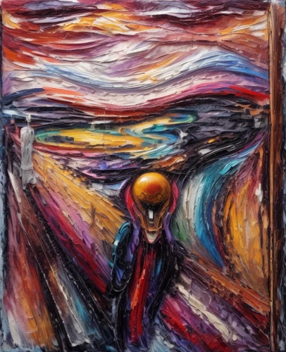 oil pastels,oil on canvas,oil chalk,man at the sea,oil paint,pedestrian,oil painting,glass painting,woman walking,exploding head,a pedestrian,abstract painting,oils,walking man,chalk drawing,scream,standing man,death's head,oil,art painting