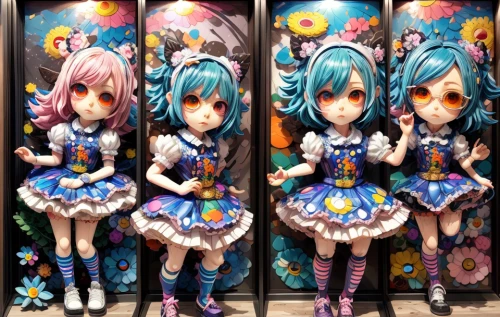 harajuku,vocaloid,hatsune miku,kawaii patches,naginatajutsu,butterfly dolls,anime japanese clothing,kawaii children,doll's festival,kawaii ice cream,doll figures,disney sea,gachas,shibuya,figurines,japanese kawaii,tokyo disneysea,triplet lily,play figures,mirroring