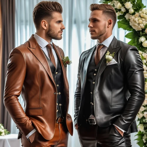 wedding suit,grooms,men's suit,suits,bridegroom,wedding couple,men's wear,wedding icons,silver wedding,groom,the groom,men clothes,husbands,wedding photo,suit of spades,boutonniere,brown fabric,suit trousers,menswear,wedding ceremony,Photography,General,Realistic
