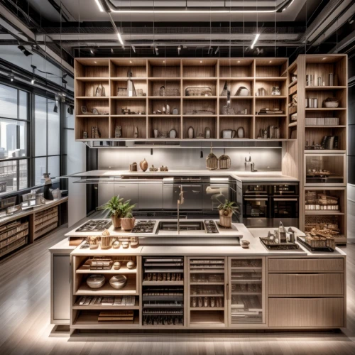 kitchen shop,tile kitchen,chefs kitchen,kitchen design,pantry,modern kitchen interior,modern kitchen,shelving,kitchenware,knife kitchen,big kitchen,shelves,cookware and bakeware,bakery,kitchenette,kitchen interior,kitchen cabinet,modern minimalist kitchen,bakery products,star kitchen