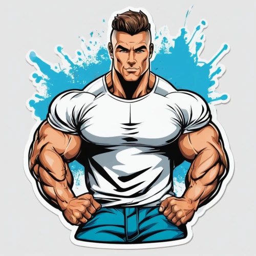 muscle icon,bodybuilding supplement,body building,bodybuilding,muscle man,body-building,vector illustration,bodybuilder,cleanup,edge muscle,vector graphics,vector image,muscle car cartoon,damme,vector graphic,muscular,strongman,anabolic,vector art,buy crazy bulk,Unique,Design,Sticker