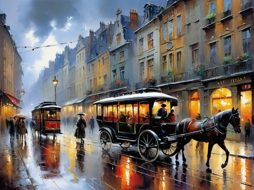 watercolor paris,carriage,montmartre,horse-drawn carriage,horse carriage,universal exhibition of paris,paris cafe,paris,horse drawn carriage,new orleans,parisian coffee,carriage ride,paris clip art,oil painting on canvas,carriages,street scene,city scape,orsay,paris shops,wooden carriage,Conceptual Art,Oil color,Oil Color 03