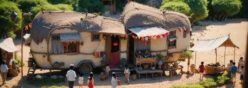 mud village,medieval town,popeye village,miniature house,escher village,medieval market,nativity village,knight village,tavern,alpine village,tilt shift,medieval street,puy du fou,medieval,hobbiton,folk village,treasure house,traditional house,fairy village,little house,Photography,General,Cinematic