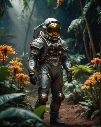 aquanaut,alien warrior,lost in space,sci fi,spacesuit,space-suit,martian,explorer,space suit,forest man,sci - fi,sci-fi,scifi,beekeeper plant,astronaut suit,concept art,terraforming,full hd wallpaper,alien world,fallout4,Photography,General,Cinematic