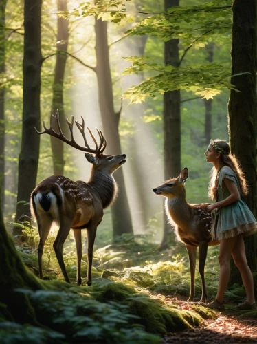 european deer,forest animals,deers,fawns,woodland animals,ballerina in the woods,hunting scene,fantasy picture,germany forest,fairytale forest,forest animal,forest of dreams,pere davids deer,young-deer,deer,a fairy tale,fairy tale,deer illustration,fairy forest,in the forest,Photography,General,Natural