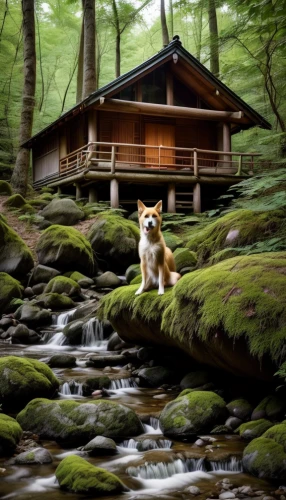 akita inu,japan landscape,ryokan,beautiful japan,shiba inu,house in the forest,perched on a log,shiba,kitsune,dog hiking,outdoor dog,welsh corgi,basenji,japanese architecture,ginkaku-ji,inari,the chubu sangaku national park,canaan dog,the pembroke welsh corgi,tsukemono