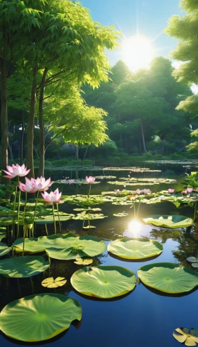 lotus on pond,lotus pond,lily pond,water lilies,lily pads,water lotus,pond flower,lotus flowers,waterlily,white water lilies,sacred lotus,lotus plants,garden pond,water lily,lily pad,lilly pond,lotuses,pink water lilies,golden lotus flowers,lotus blossom,Photography,General,Realistic