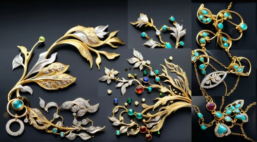 jewelry florets,jewelry manufacturing,art deco wreaths,jewellery,body jewelry,gold ornaments,gold jewelry,grave jewelry,frame ornaments,enamelled,ornamental dividers,gift of jewelry,decorative art,brooch,ornaments,jewelry,floral ornament,jewelery,decorative element,bridal jewelry,Conceptual Art,Fantasy,Fantasy 17