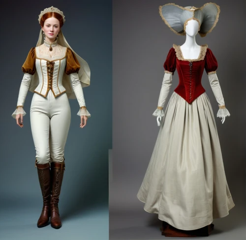 victorian fashion,suit of the snow maiden,costume design,bodice,folk costume,women's clothing,female doll,costumes,bridal clothing,folk costumes,women clothes,designer dolls,dress form,elizabeth i,victorian lady,overskirt,porcelain dolls,ladies clothes,fashion dolls,wedding dresses,Conceptual Art,Fantasy,Fantasy 01