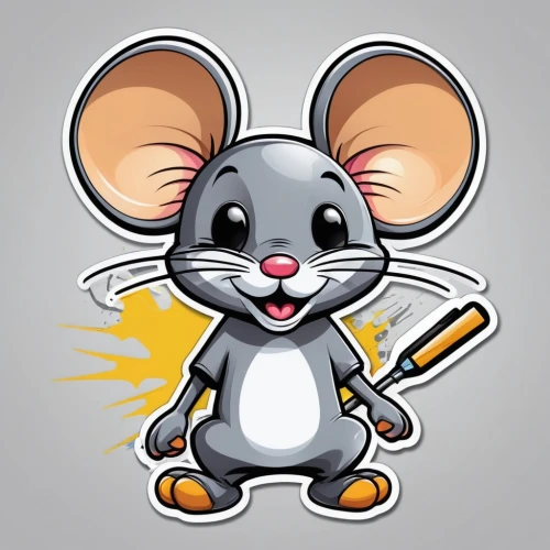 lab mouse icon,mouse,rodentia icons,computer mouse,cute cartoon character,white footed mouse,field mouse,clipart sticker,straw mouse,rat na,mice,color rat,cute cartoon image,wood mouse,rat,ratite,rataplan,my clipart,mouse bacon,grasshopper mouse,Unique,Design,Sticker