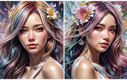 japanese floral background,floral background,portrait background,mermaid background,mermaid vectors,flower fairy,artist color,unicorn art,fantasy portrait,custom portrait,unicorn background,flower painting,image manipulation,retouch,adobe photoshop,girl in flowers,photo painting,twin flowers,flower art,world digital painting