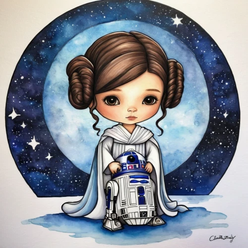 princess leia,custom portrait,r2d2,r2-d2,cg artwork,bb8,bb-8,bb8-droid,starwars,star wars,star mother,solo,imperial,snow globe,romantic portrait,chewy,funko,sw,force,snowglobes,Conceptual Art,Daily,Daily 34