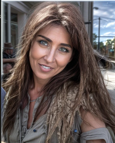artificial hair integrations,image editing,layered hair,woman at cafe,eurasian,gypsy hair,natural cosmetic,attractive woman,british semi-longhair,image manipulation,portrait photographers,photo painting,retouching,female model,brunet,swedish german,retouch,neanderthal,brown,arab