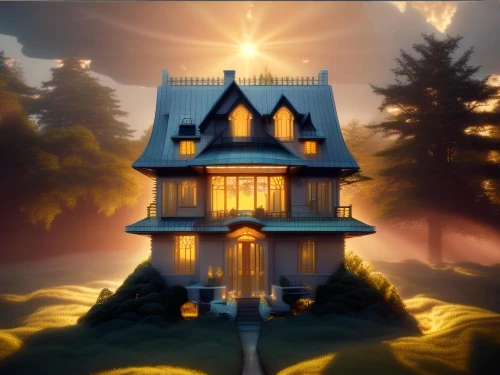 house silhouette,witch's house,fairy tale castle,witch house,house in the forest,fairy house,little house,miniature house,lonely house,fairytale castle,victorian house,beautiful home,wooden house,halloween background,knight house,cartoon video game background,small house,the gingerbread house,houses clipart,bird house