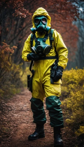 hazmat suit,protective clothing,protective suit,rain suit,biohazard,respirator,dry suit,high-visibility clothing,respirators,chemical disaster exercise,personal protective equipment,hazardous,biological hazards,chernobyl,respiratory protection,pollution mask,poison gas,contamination,dioxin,contaminated,Photography,General,Fantasy