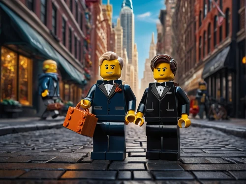 businessmen,wall street,minifigures,nyse,business men,pre-wedding photo shoot,lego background,lego,legomaennchen,business people,business icons,consultants,from lego pieces,gentleman icons,wedding photo,factory bricks,manhattan,brickwall,suits,tilt shift,Photography,General,Fantasy