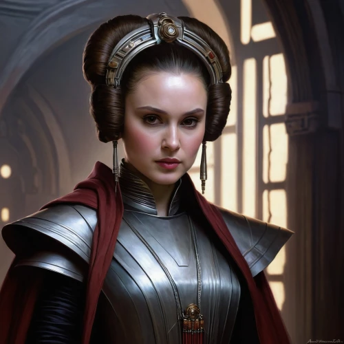 princess leia,imperial coat,imperial crown,imperial,cg artwork,tudor,fantasy portrait,emperor,sci fiction illustration,fantasy art,senate,librarian,darth talon,gothic portrait,magnificent,jaya,celtic queen,republic,romantic portrait,daisy jazz isobel ridley,Conceptual Art,Fantasy,Fantasy 13