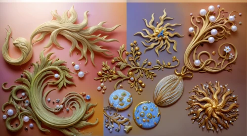 mouldings,ornamental dividers,metal embossing,fractals art,ornaments,patterned wood decoration,wreath vector,frame ornaments,decorative element,mod ornaments,decorative art,paper art,wood carving,paper cutting background,royal icing,clay tile,gingerbread mold,gilding,wall panel,art deco wreaths,Illustration,Realistic Fantasy,Realistic Fantasy 01