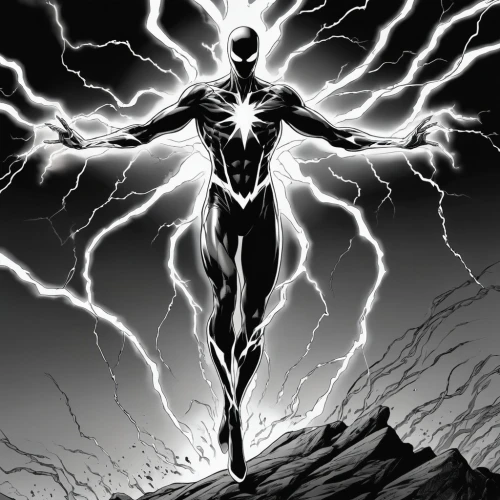 electro,electrified,thunderbolt,lightning bolt,silver surfer,strom,electric,ascension,lightning,power cell,charged,super charged,god of thunder,dr. manhattan,electric arc,power icon,fully charged,the archangel,electric power,force of nature,Illustration,American Style,American Style 13