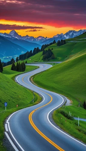 winding roads,winding road,mountain highway,roads,mountain road,open road,long road,alpine drive,alpine route,the road,road,road to nowhere,country road,crossroad,aaa,racing road,road of the impossible,straight ahead,road marking,rolling hills,Photography,General,Realistic
