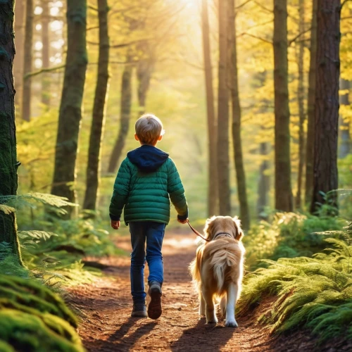 boy and dog,pet vitamins & supplements,walking dogs,walk with the children,dog hiking,dog walking,forest walk,schweizer laufhund,go for a walk,dog walker,companion dog,happy children playing in the forest,autumn walk,aaa,livestock guardian dog,girl and boy outdoor,forest animals,human and animal,two running dogs,children's background,Photography,General,Realistic