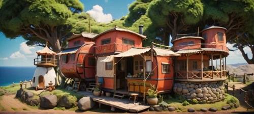 popeye village,crooked house,treehouse,tree house,tree house hotel,dunes house,wooden house,wooden houses,little house,holiday villa,ancient house,treasure house,mushroom island,scandia gnomes,holiday home,cubic house,house of the sea,summer cottage,small house,house in the forest