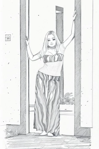woman hanging clothes,advertising figure,belly dance,girl in cloth,woman pointing,pointing woman,performer,girl in a long dress,pencil and paper,woman walking,figure drawing,jesus figure,dancer,girl drawing,mime,drawing mannequin,maracatu,mime artist,praying woman,camera drawing,Design Sketch,Design Sketch,Character Sketch
