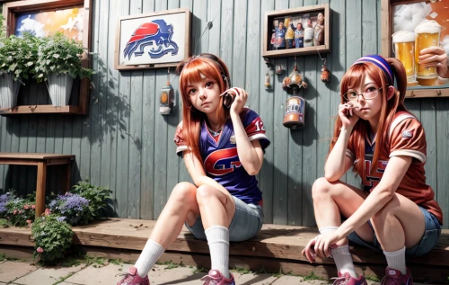 anime japanese clothing,anime 3d,cola bottles,gangneoung,sports uniform,soda shop,redheads,two girls,kantai collection sailor,convenience store,cosplay image,basketball player,street cafe,dreamcast,cosplay,dollhouse,orange soft drink,harajuku,streetball,basketball