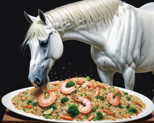prawn fried rice,horse meat,paella,rice with seafood,shrimpfood,freekeh,special fried rice,shrimp risotto,albino horse,nasi goreng,shrimp salad,arabian horse,white horse,a white horse,spiced rice,spanish rice,couscous,shrimp justizie,orzo,palomino,Conceptual Art,Daily,Daily 02