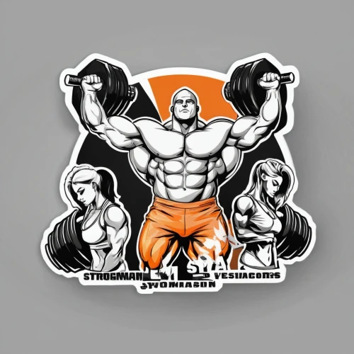 muscle icon,bodybuilding,body building,bodybuilder,body-building,bodybuilding supplement,dumbell,anabolic,strength athletics,muscle man,clipart sticker,dumbbell,barbell,strongman,fitness and figure competition,powerlifting,dumbbells,muscular build,weight lifter,muscular,Unique,Design,Sticker