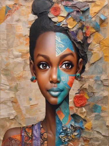 african art,oil painting on canvas,meticulous painting,benin,cameroon,girl in a wreath,oil on canvas,african woman,boho art,art painting,african american woman,rwanda,oil painting,beautiful african american women,fabric painting,carol m highsmith,afro american girls,streetart,graffiti art,cloves schwindl inge