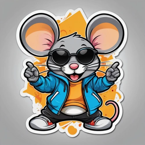lab mouse icon,mouse,rodentia icons,color rat,computer mouse,rat na,vector illustration,musical rodent,clipart sticker,rataplan,rat,cute cartoon character,pubg mascot,lab mouse top view,year of the rat,white footed mouse,mice,cute cartoon image,rodent,gerbil,Unique,Design,Sticker