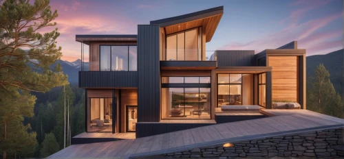 timber house,modern house,cubic house,modern architecture,house in the mountains,house in mountains,eco-construction,the cabin in the mountains,dunes house,chalet,wooden house,luxury property,luxury real estate,smart house,frame house,inverted cottage,beautiful home,mid century house,cube house,metal cladding,Photography,General,Natural