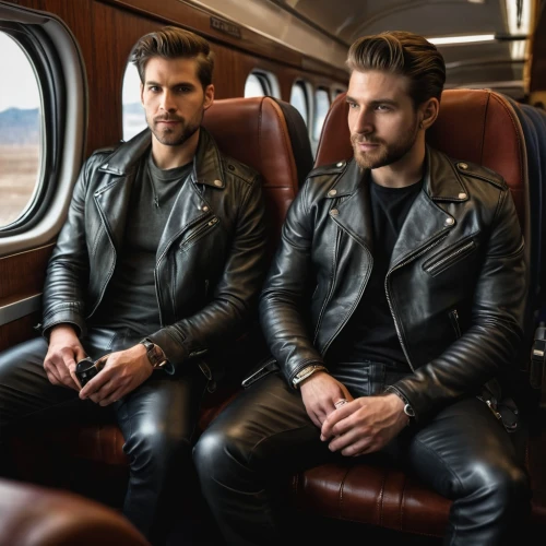 leather jacket,men sitting,passenger groove,leather,train ride,men's wear,black leather,train seats,capital cities,clover jackets,leather texture,men clothes,train car,bolero jacket,motorcycles,passenger,train compartment,train of thought,gentleman icons,charter train,Photography,General,Natural