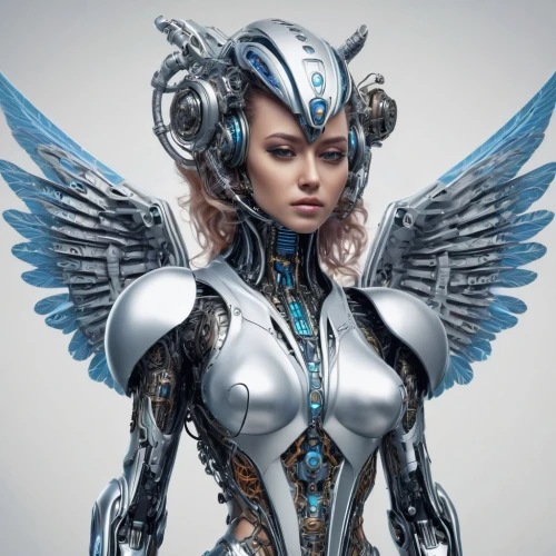 archangel,biomechanical,breastplate,cybernetics,cyborg,wearables,humanoid,female warrior,valerian,fantasy woman,armour,alien warrior,armor,the archangel,thunderbird,sci fiction illustration,fantasy art,sci fi,scifi,knight armor,Conceptual Art,Sci-Fi,Sci-Fi 03