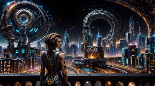 futuristic landscape,metropolis,cyberpunk,cybernetics,biomechanical,scifi,sci fi,sci fiction illustration,sci-fi,sci - fi,dystopian,valerian,portals,city cities,fantasy city,wonder woman city,cyberspace,spiral background,time spiral,dystopia