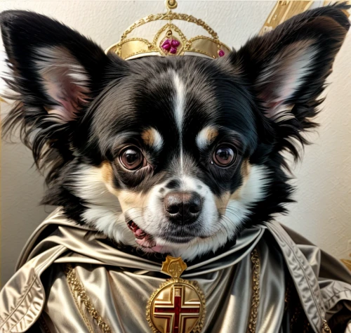 king charles spaniel,dog angel,nuncio,rompope,metropolitan bishop,pope,auxiliary bishop,the order of cistercians,catholicism,high priest,vestment,the abbot of olib,saint,tibetan spaniel,bishop,twitch icon,pope francis,chihuahua,gothic portrait,portrait of christi