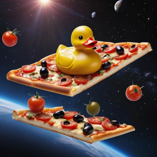 fry ducks,red duck,placemat,quark tart,flying food,pizol,pissaladière,pizza stone,flat bread,playmat,ducky,cayuga duck,pizza supplier,canard,pizza hut,flatbread,digital compositing,duck,constellation swan,order pizza,Photography,General,Realistic