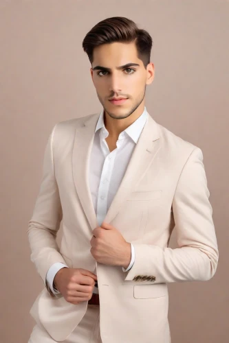 men's suit,male model,men clothes,wedding suit,men's wear,formal guy,social,tailor,pakistani boy,businessman,white-collar worker,dress shirt,brown fabric,male person,white clothing,real estate agent,latino,bolero jacket,suit trousers,ceo,Photography,Realistic