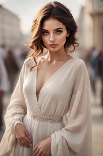 girl in a long dress,romantic look,romantic portrait,girl in a historic way,women fashion,girl in white dress,young woman,women clothes,young model istanbul,fashion vector,hallia venezia,celtic woman,girl in cloth,elegant,women's clothing,beautiful young woman,vintage woman,woman walking,romanian,portrait background,Photography,Cinematic