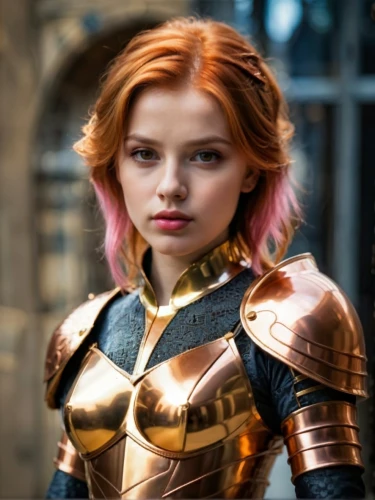 valerian,joan of arc,xmen,x-men,mary-gold,solar,female warrior,female hollywood actress,her,pixie-bob,paladin,lux,breastplate,color 1,eufiliya,fantasy woman,copper,x men,elf,golden haired