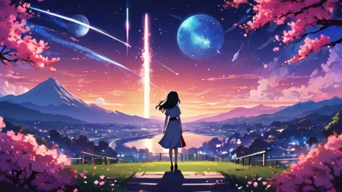 cosmos wind,star winds,celestial event,falling stars,falling star,starlight,cosmos,music background,cosmos field,world end,fantasia,meteor,free land-rose,scene cosmic,star sky,tobacco the last starry sky,shooting star,diamond-heart,astral traveler,musical background,Illustration,Japanese style,Japanese Style 06