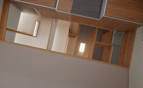 slat window,wooden stair railing,skylight,dormer window,daylighting,wooden beams,folding roof,japanese-style room,wooden windows,ceiling construction,wooden stairs,box ceiling,outside staircase,wood window,window blind,ceiling light,roof lantern,window frames,ceiling ventilation,attic,Photography,General,Realistic